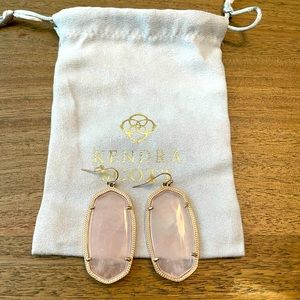 Kendra Scott Rose Quartz Danielle